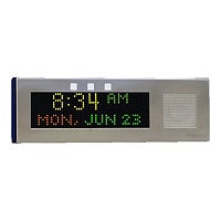 Advanced Network Devices Large IP - clock - rectangular - electronic - 28.15 in x 9.13 in