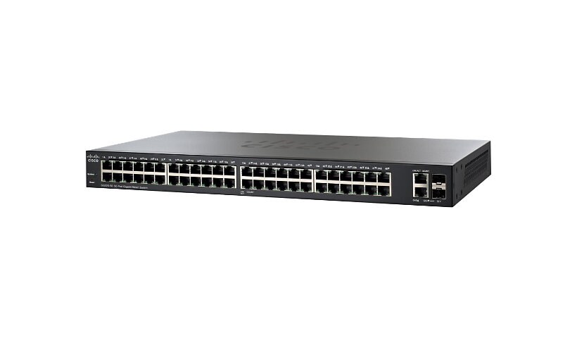 Cisco 220 Series SG220-50 - switch - 50 ports - managed - rack-mountable