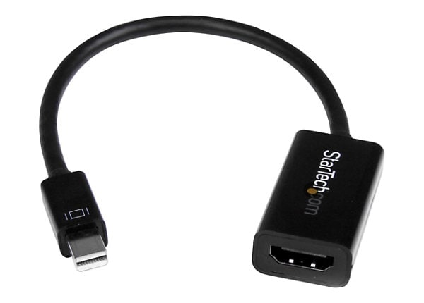 Metropolitan Hjælp gå på pension StarTech.com Mini DisplayPort to HDMI Adapter - 4K Active mDP 1.2 to HDMI -  MDP2HD4KS - -