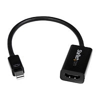 StarTech.com Mini DisplayPort to HDMI Adapter - 4K Active mDP 1.2 to HDMI Monitor Video Converter