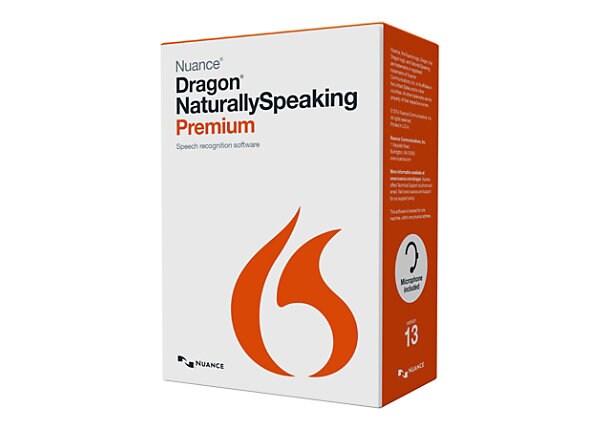 Dragon NaturallySpeaking Premium (v. 13) - box pack (version upgrade)