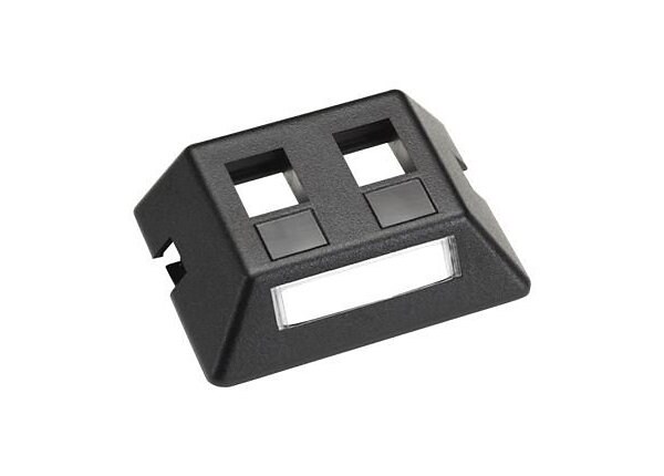 Black Box Modular Furniture Faceplate - flush mount faceplate