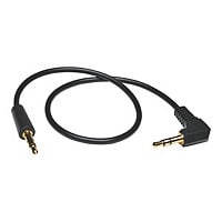 Eaton Tripp Lite Series 3.5mm Mini Stereo Audio Cable with one Right-Angle plug (M/M), 6 ft. (1.83 m) - audio cable - 6