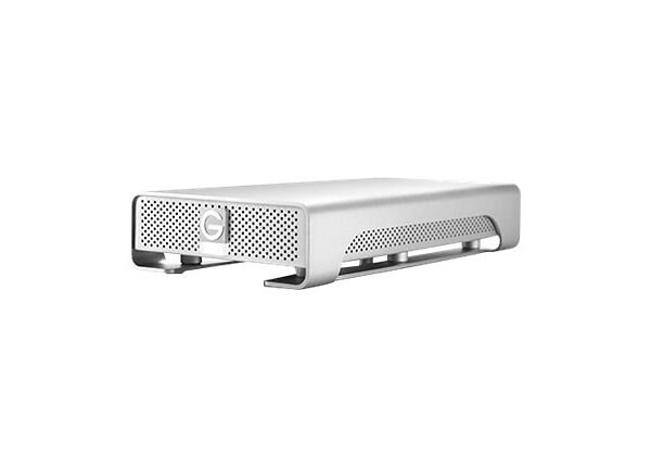 G-Technology G-DRIVE (Gen 6) GDREG6PB20001BDB - hard drive - 2 TB - FireWire 800 / USB 3.0 / eSATA-600