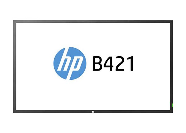 HP B421 42" LED display