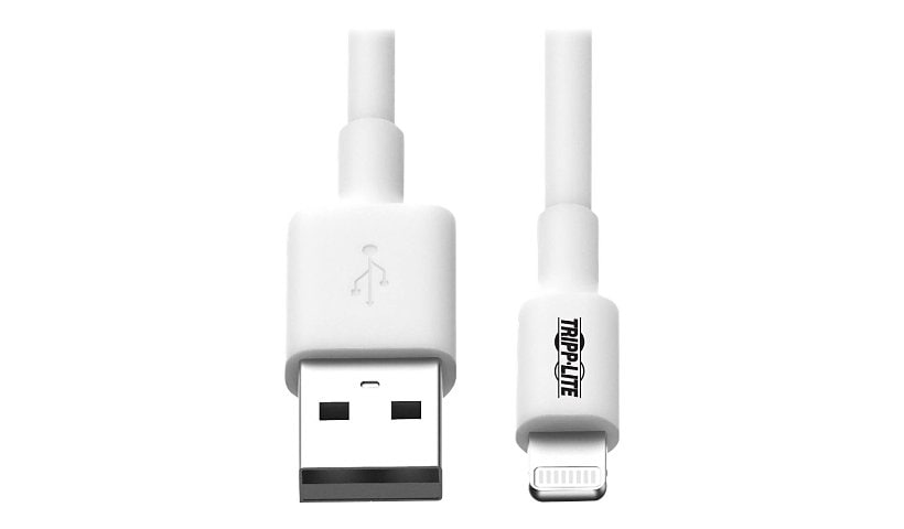 Eaton Tripp Lite Series USB-A to Lightning Sync/Charge Cable (M/M) - MFi Certified, White, 6 ft. (1,8 m) - data / power