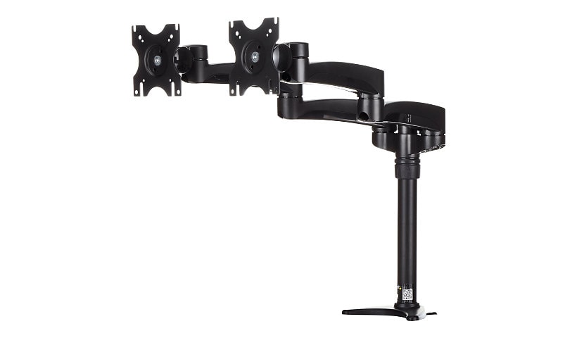 StarTech.com Desk Mount Dual Monitor Arm, Dual Articulating Monitor Arm, Height Adjustable, For VESA Monitors up to 24"