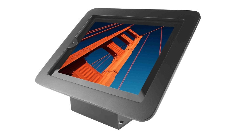Compulocks Executive 45° iPad 9.7" Wall Mount / Counter Top Kiosk Black - m