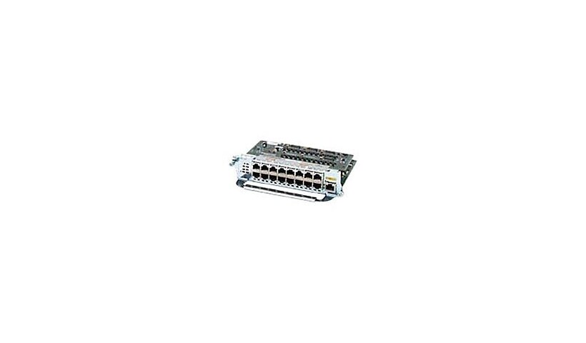 Cisco EtherSwitch Service Module - switch - 16 ports - managed - plug-in module
