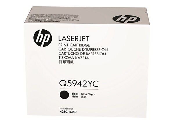 HP LJ Q5942YC BLK OPTIMIZED YLD