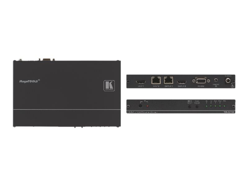 Kramer MegaTOOLS TP-576 HDMI, Data & IR over Twisted Pair Transceiver - video/audio/infrared/network extender - HDMI
