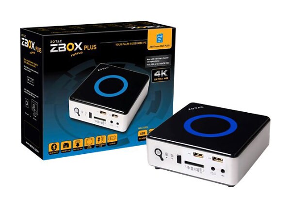 ZOTAC ZBOX nano ID67 Plus - Core i3 4010U 1.7 GHz - 4 GB - 500 GB