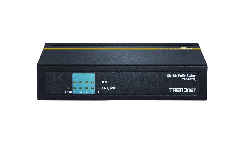 TRENDnet TPE TG50g - switch - 5 ports