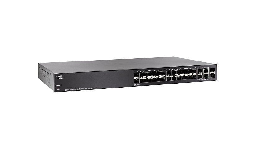 Cisco Small Business SG300-28SFP - switch - 26 ports - managed - rack-mount