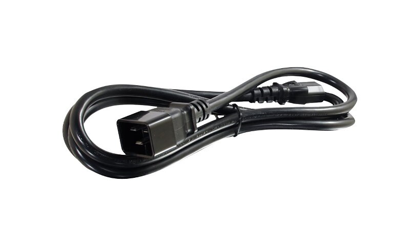 C2G 3ft 14WG 250 Volt Power Cord (IEC320 C20 to IEC320 C13) - power cable -