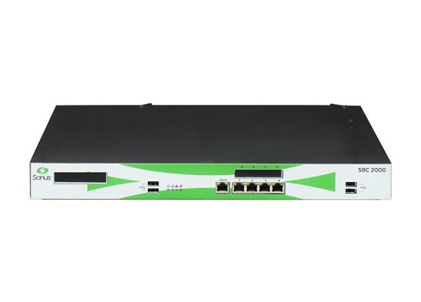 Sonus SBC 2000 - VoIP gateway - with 2 DSP modules