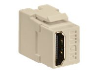 Leviton QuickPort Feedthrough Connector - modular insert (coupling)