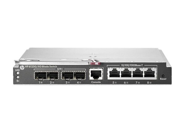 HPE 6125G/XG Ethernet Blade Switch - switch - 8 ports - managed - plug-in module