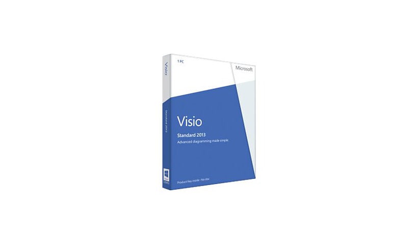 Microsoft Visio Standard - license - 1 device