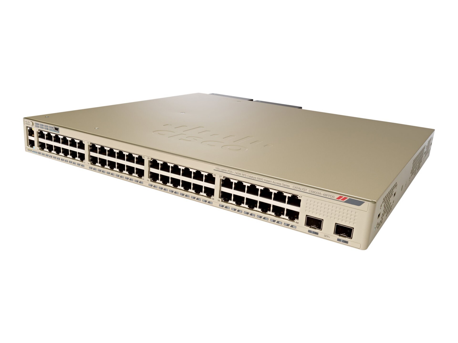 Cisco Catalyst 6800ia - switch - 48 ports - managed - rack-mountable