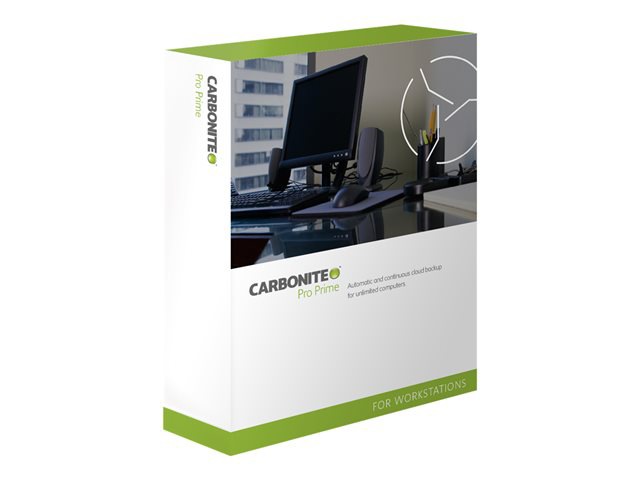 Carbonite Pro Prime for Business - subscription license (3 years) - unlimit