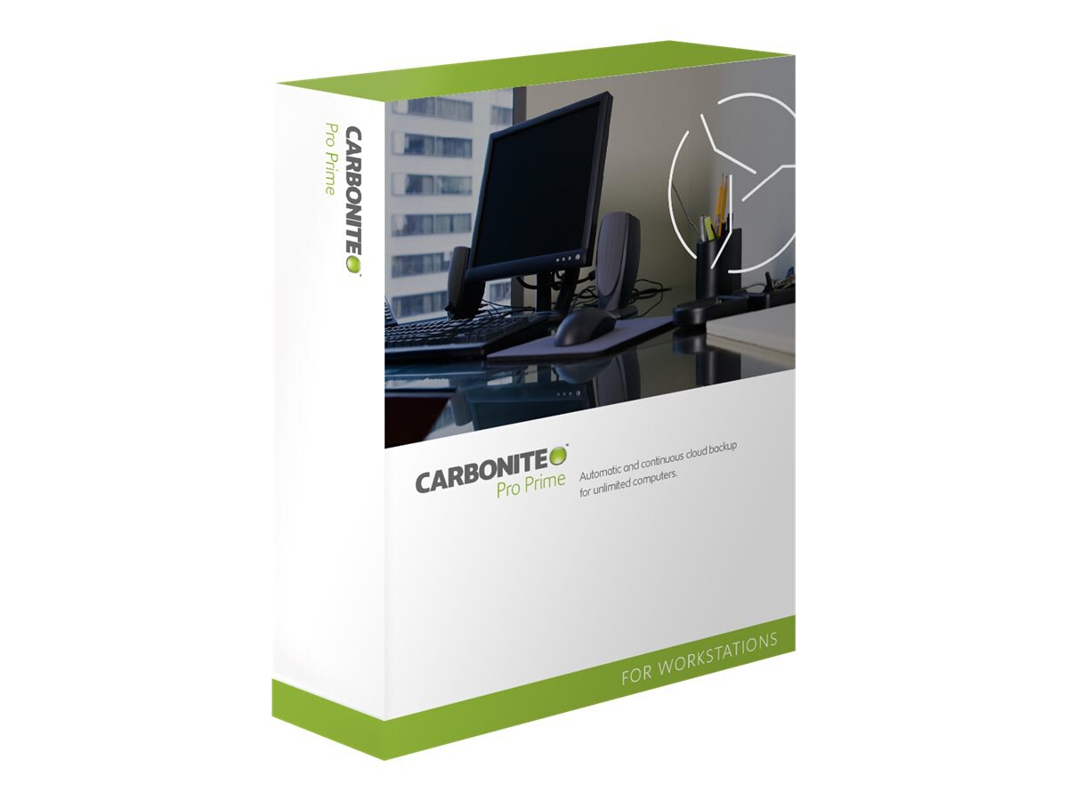 Carbonite Pro Prime for Business - subscription license (2 years) - unlimit
