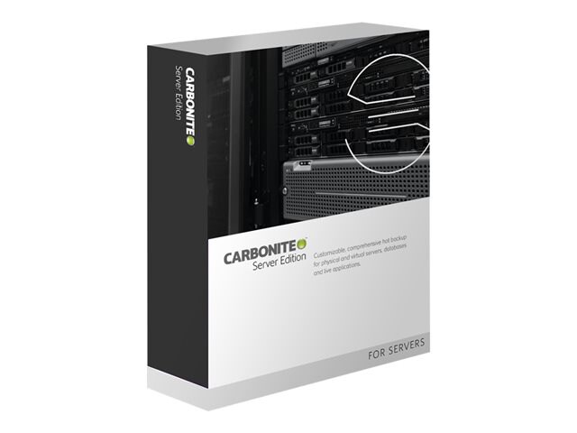 Carbonite Server Plans Plus - subscription license (1 year) - 3 TB capacity