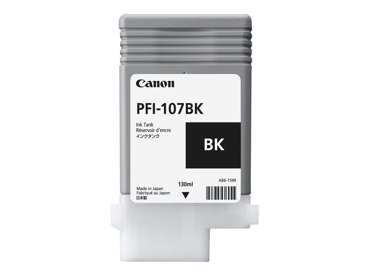 Canon PFI-107 BK - photo black - original - ink tank