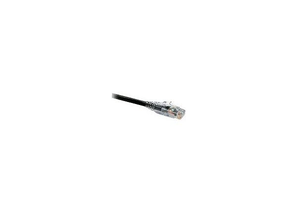 Leviton eXtreme 6A SlimLine - patch cable - 10 ft - black