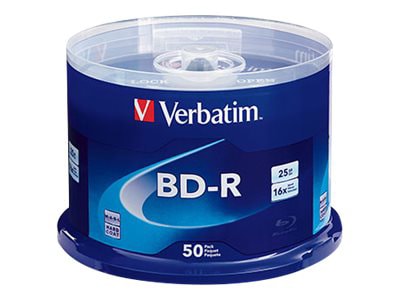 Verbatim - BD-R x 50 - 25 Go - support de stockage