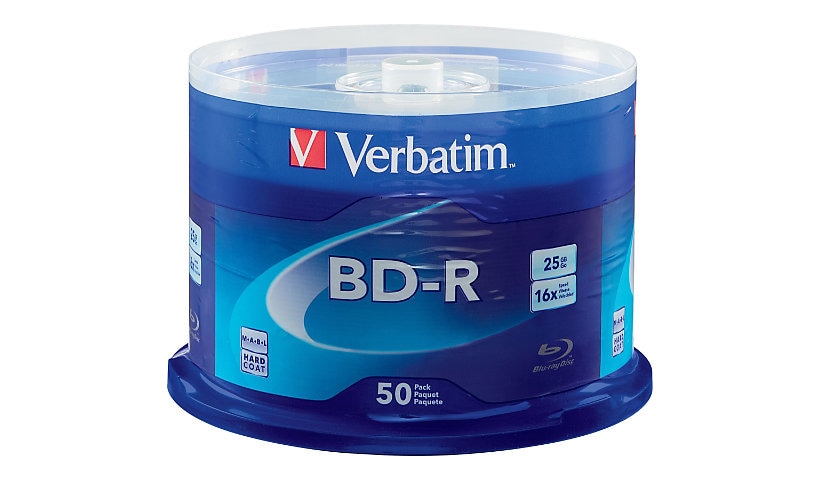 Verbatim - BD-R x 50 - 25 GB - storage media