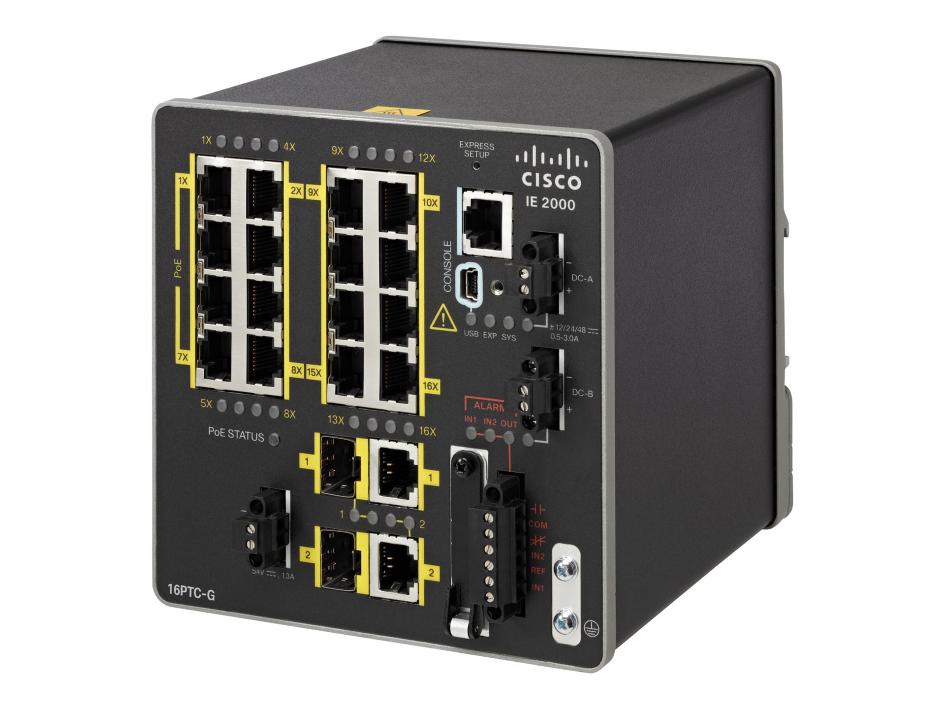 Cisco Industrial Ethernet 2000 Series - switch - 18 ports - managed