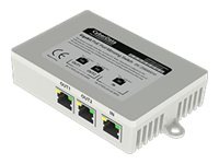 CyberData 2-Port PoE Gigabit Switch - switch - 2 ports