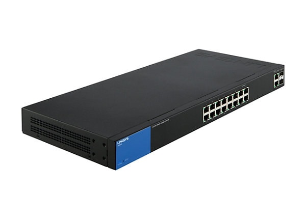 Linksys Business Smart LGS318P - switch - 18 ports - managed - rack-mountable