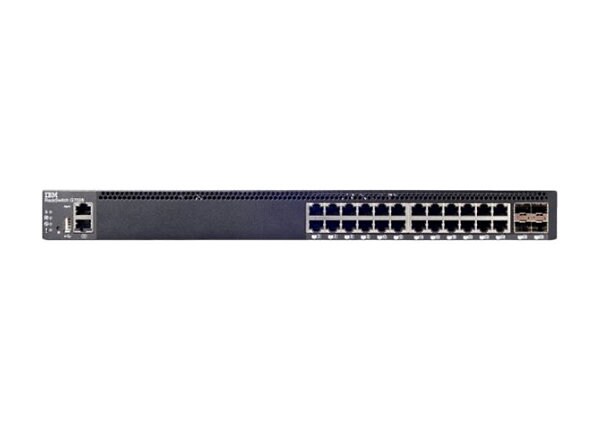Lenovo System Networking RackSwitch G7028 - switch - 28 ports - managed - rack-mountable