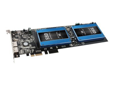 Sonnet Tempo SSD Pro Plus - storage controller (RAID) - SATA 6Gb/s / eSATA - PCIe 2.0 x4