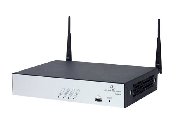 HPE MSR930 (NA) - wireless router - 802.11b/g/n - desktop