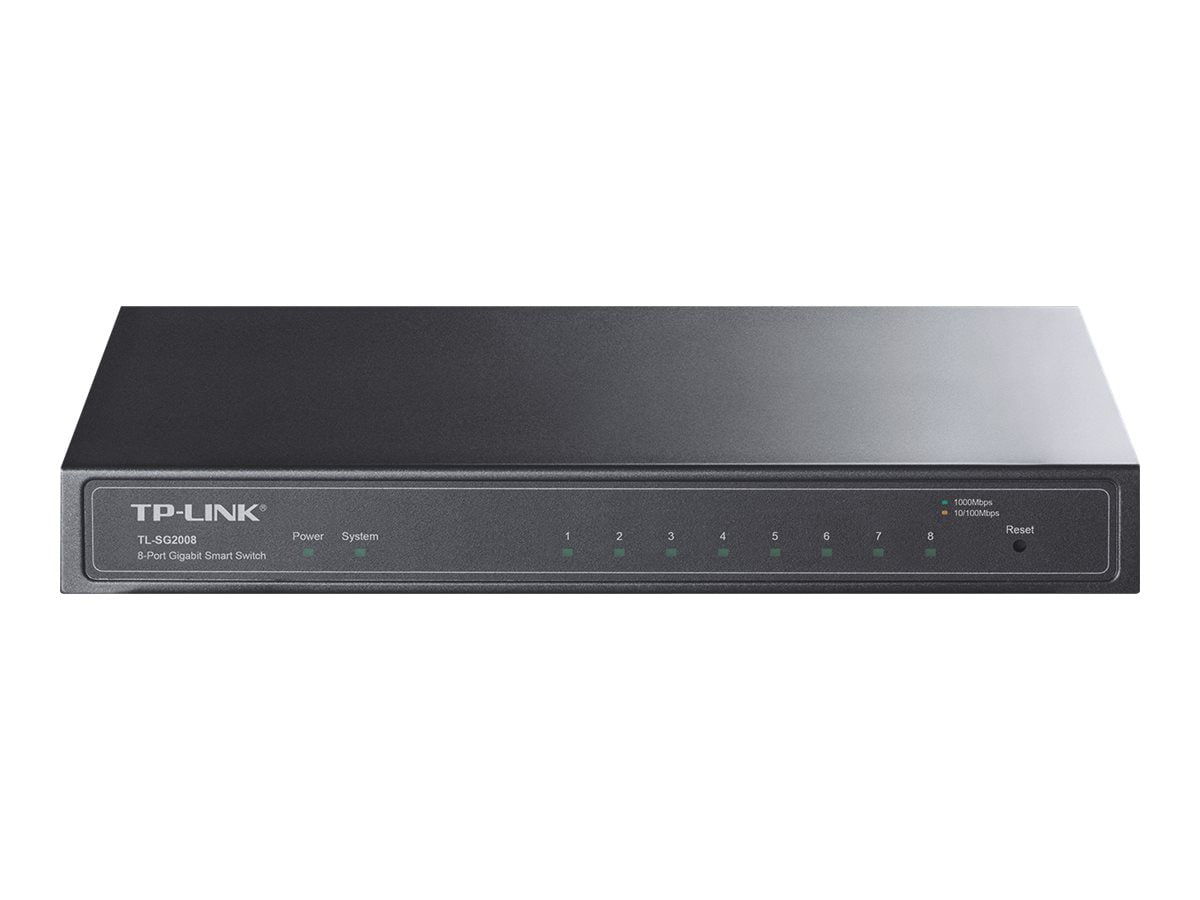 TP-Link 24-Port 10/100/1000 Mbps Gigabit Ethernet Switch Gray TL-SG1024D -  Best Buy