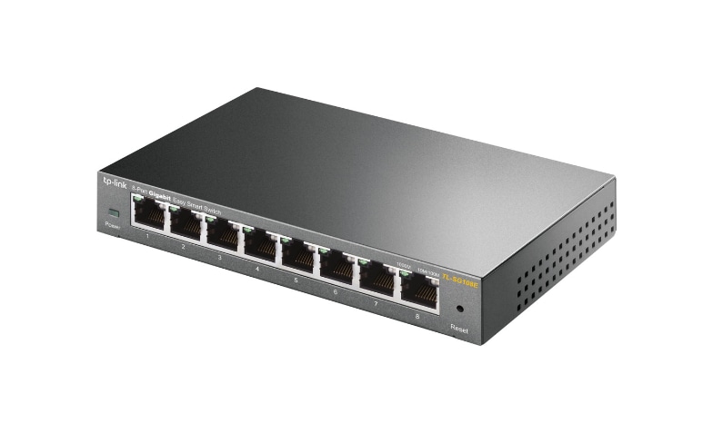 TP-LINK TL-SG108E - 8-Port Gigabit Easy Smart Switch - TL-SG108E