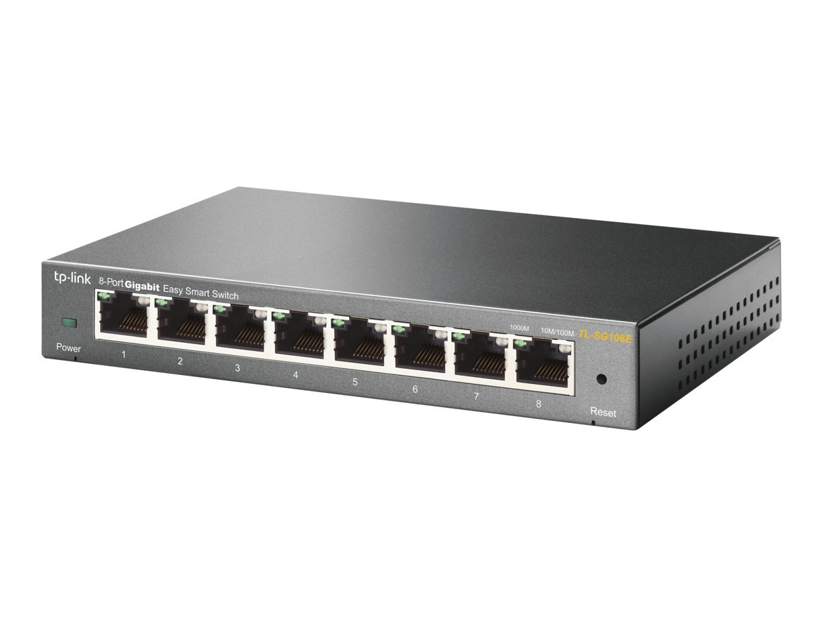 Thumbnail 2 of 12 for TP-LINK TL-SG108E - 8-Port Gigabit Easy Smart Switch