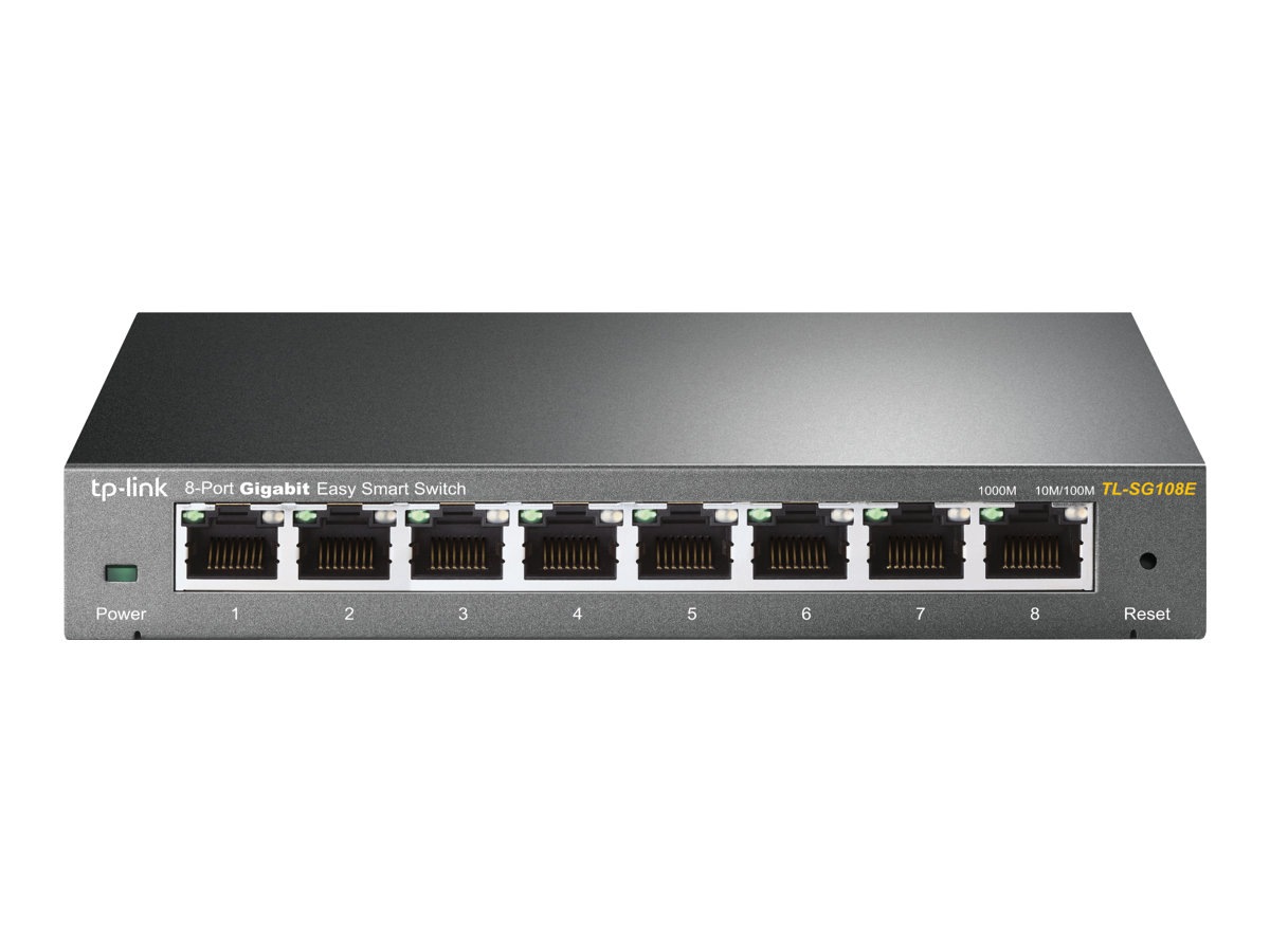 Thumbnail 3 of 12 for TP-LINK TL-SG108E - 8-Port Gigabit Easy Smart Switch