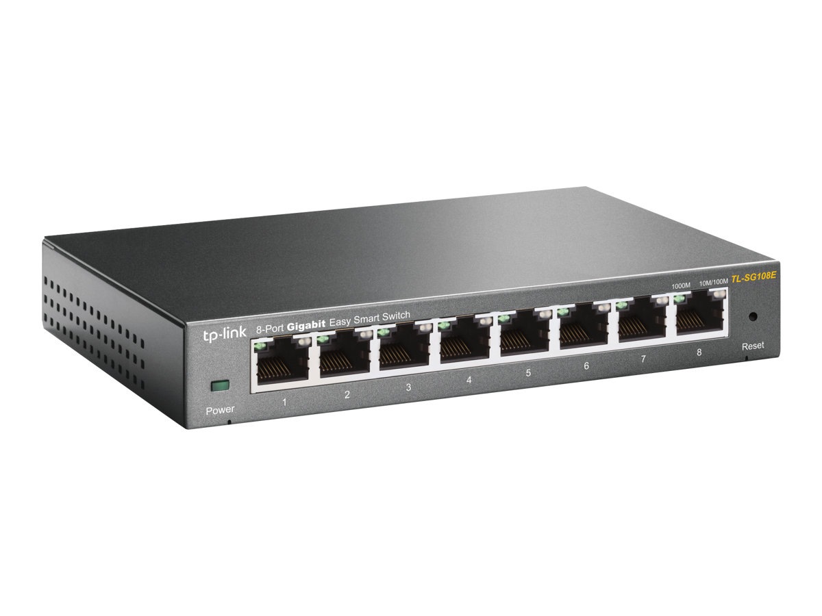 Thumbnail 4 of 12 for TP-LINK TL-SG108E - 8-Port Gigabit Easy Smart Switch