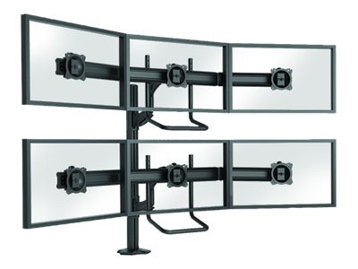 Chief Kontour K4 3x2 Array Monitor Mount - For Displays 10-24" - Black