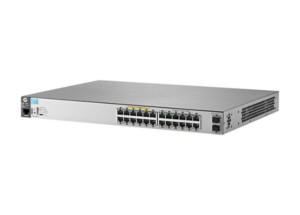 HPE 2530-24G-PoE+-2SFP+ - switch - 24 ports - managed - desktop, rack-mountable, wall-mountable