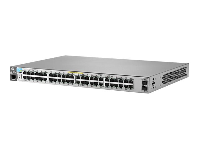 Aruba 2530-48G-PoE+-2SFP+ - switch - 48 ports - managed - desktop, rack-mountable, wall-mountable