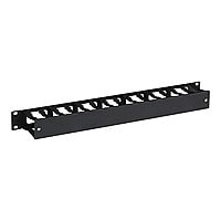 Kendall Howard 1U Finger Duct Cable Manager - rack cable management panel - 1U
