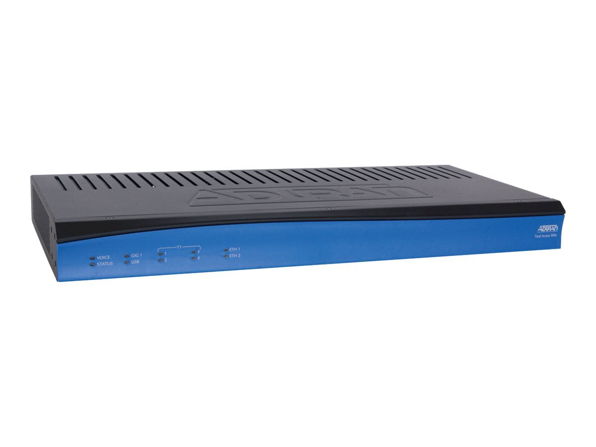 ADTRAN Total Access 908e Gen 3 with Lifeline FXO - router - desktop, rack-mountable, wall-mountable
