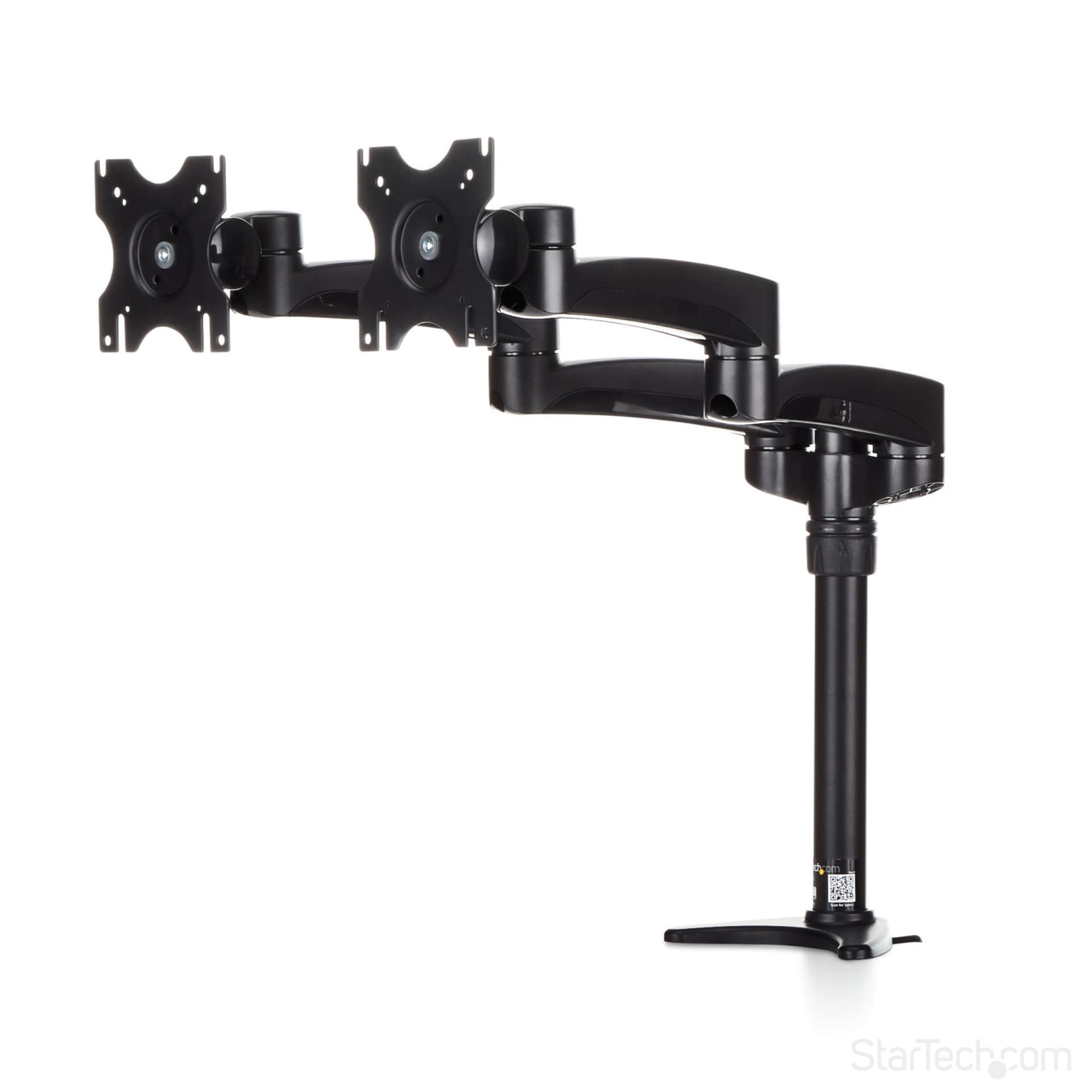 StarTech.com Desk Mount Dual Monitor Arm - Articulating - Up to 24" Monitor