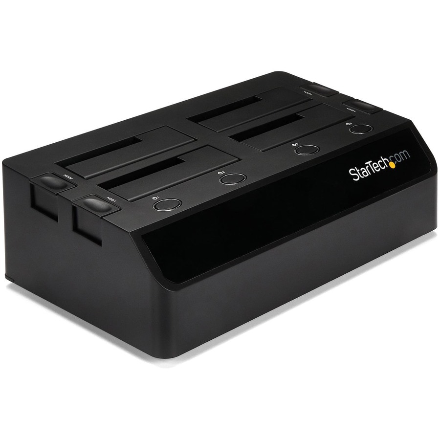 StarTech.com 4-Bay USB 3.0 to SATA Hard Drive Docking Station, 2.5