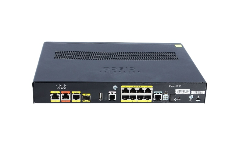 Cisco 800 series Integrated Services enrutador/without DC adaptador c891f-k9 